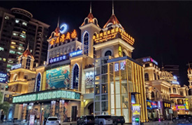 金月湾广场景观照明