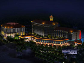 惠州大亚湾华美达酒店夜景照明
