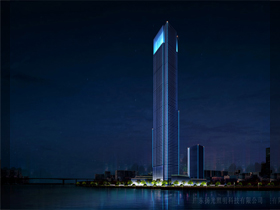 珠海横琴总部大厦外立面照明设计