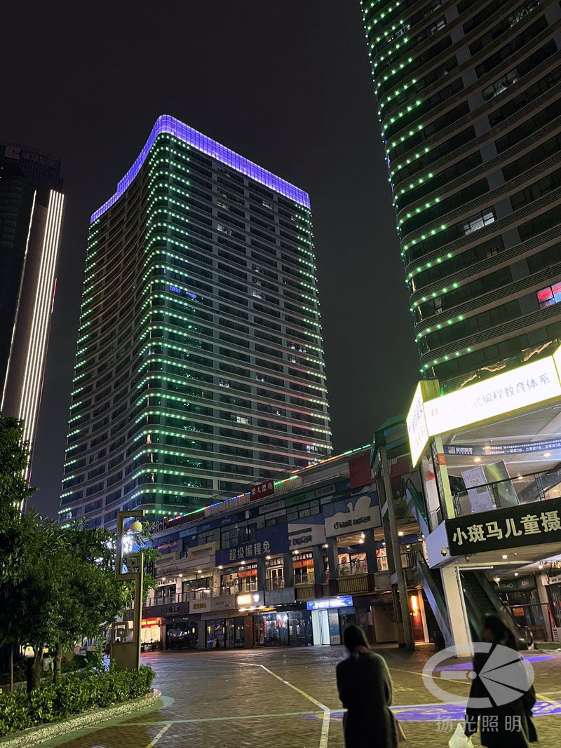 东莞希尔顿酒店泛光照明工程